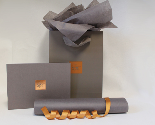 Woodland Spa Gift Voucher Luxury Gift Wrap